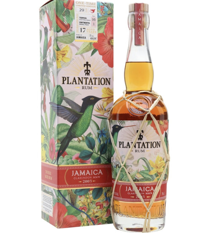 Plantation 2003 Jamaica 70cl "De Druiventros" Breda