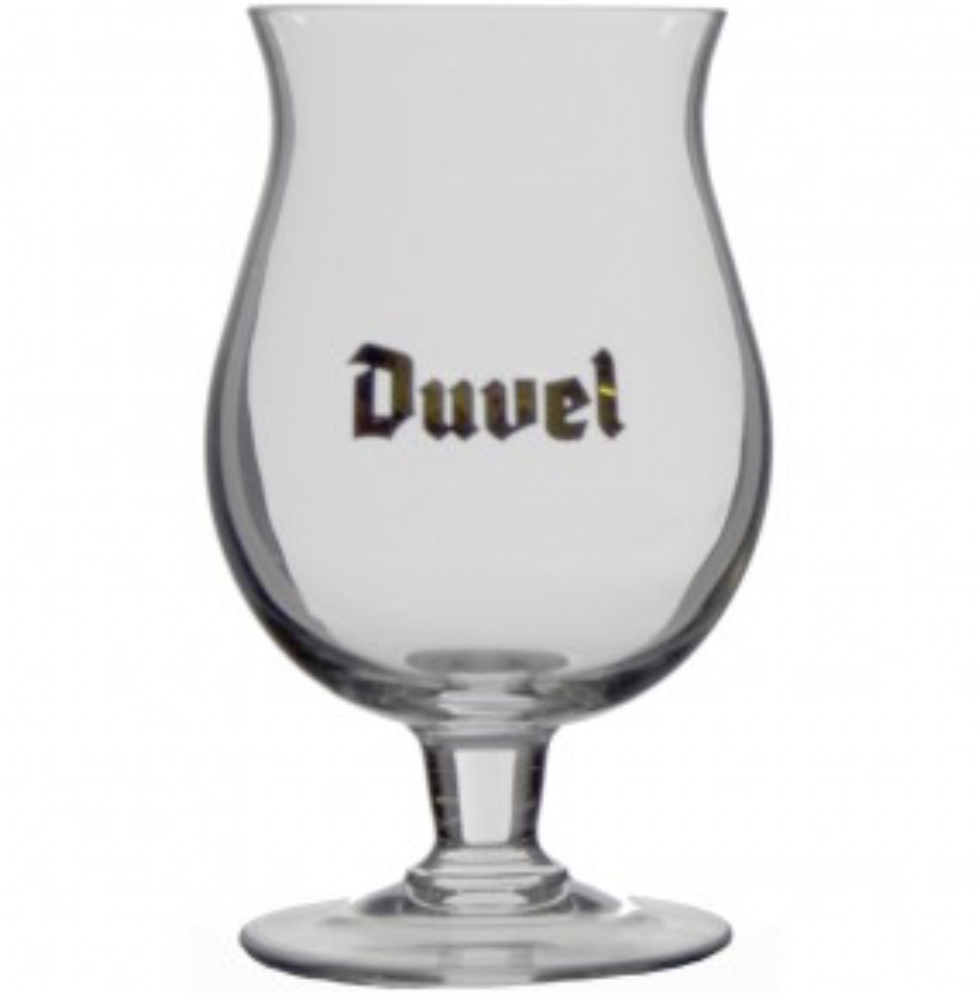 Tegenover zwaar Onderhandelen Duvel glas 33cl – "De Druiventros" Breda